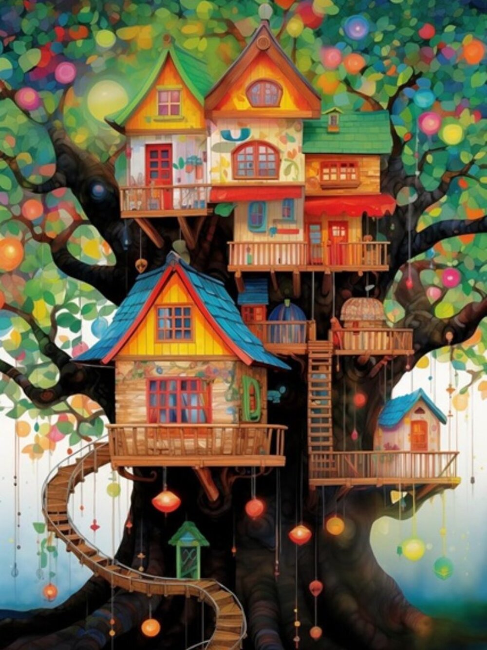 Dream Treehouse (used 1000 PC jigsaw puzzle)